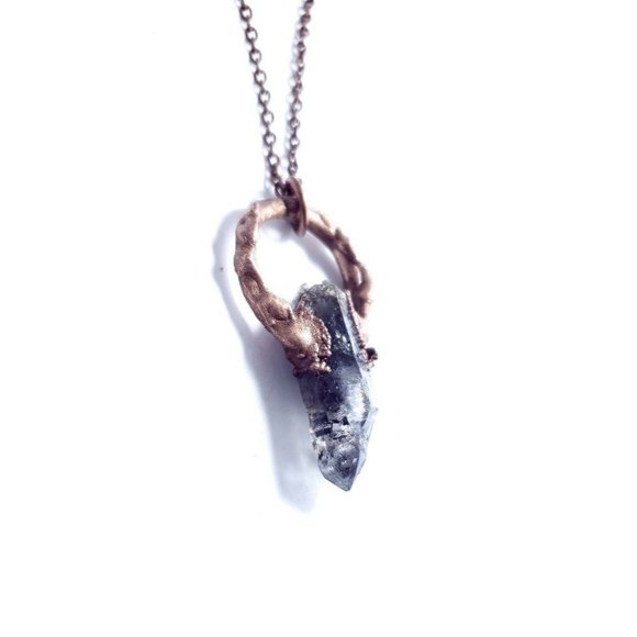 Phantom ghost Quartz Necklace - Picture 3 of 12